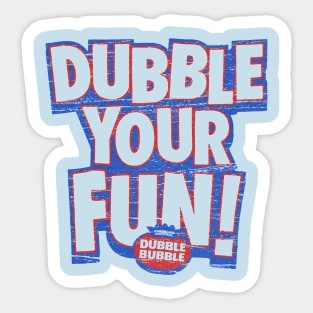 Vintage 80s Bubble Gum Sticker